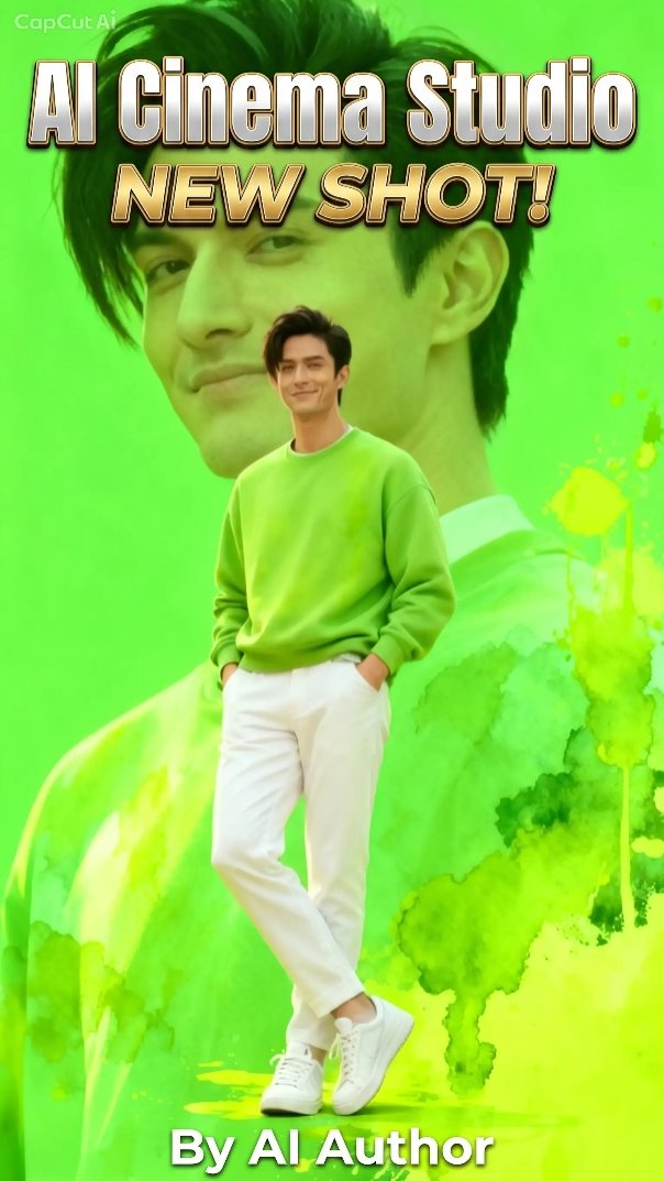AI-generated avatar and neon-themed music showcase created in CapCut for SmartPicksGo.